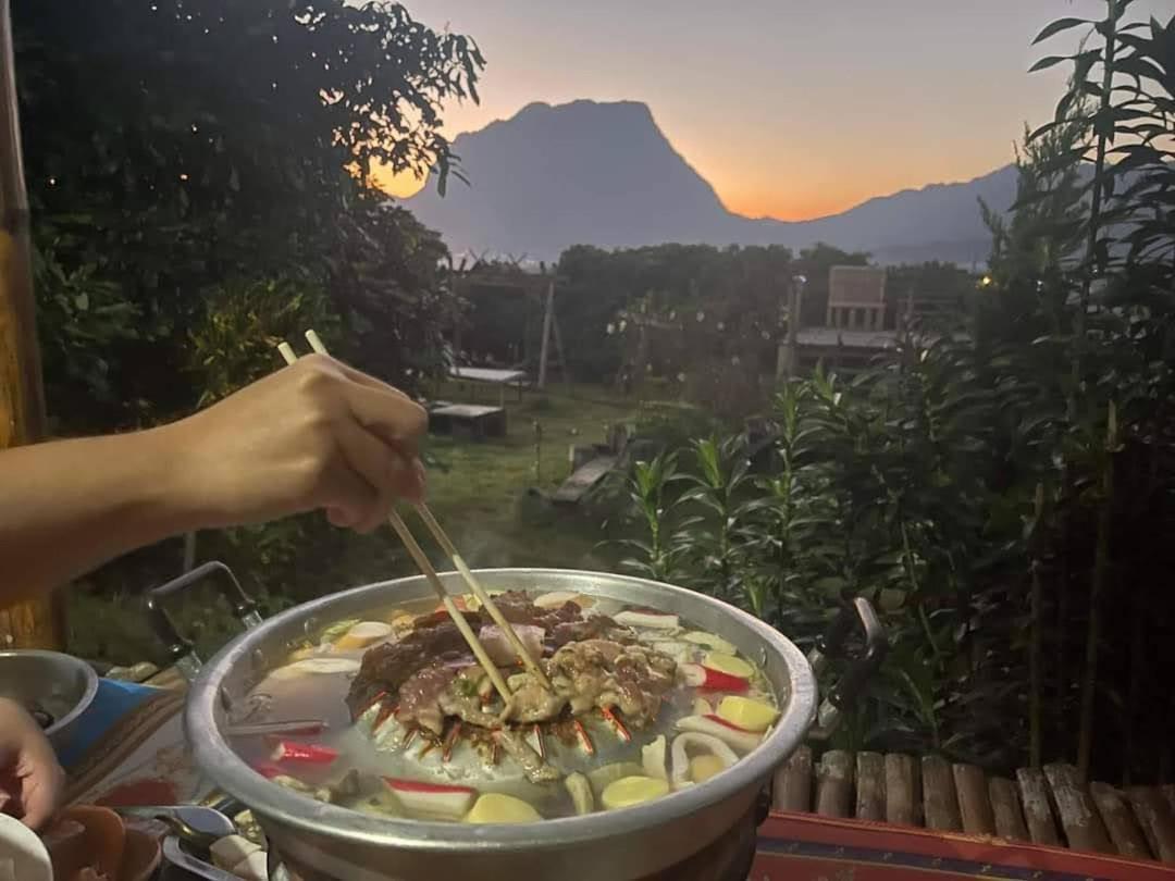 Baan 2 Dao Farmstay Чианг Дао Екстериор снимка