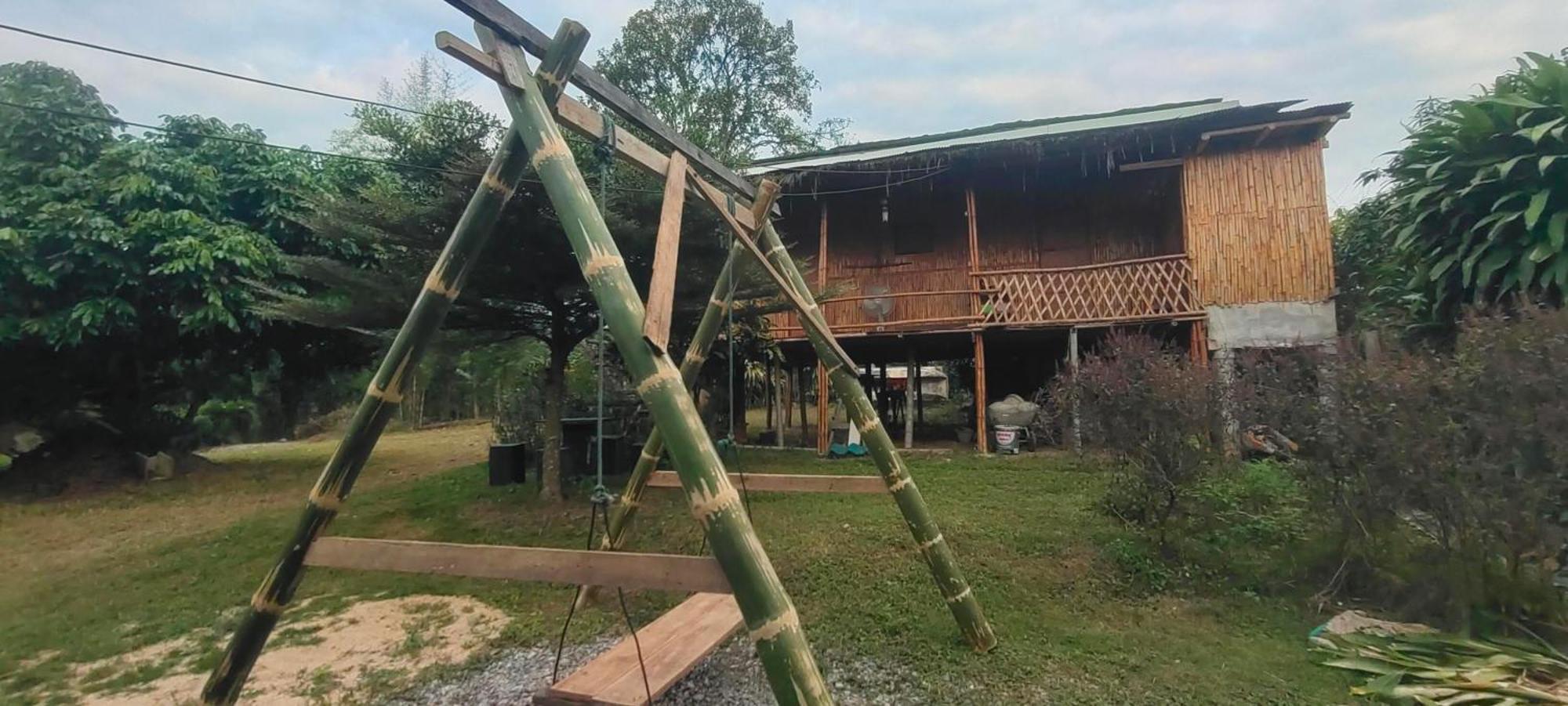 Baan 2 Dao Farmstay Чианг Дао Екстериор снимка