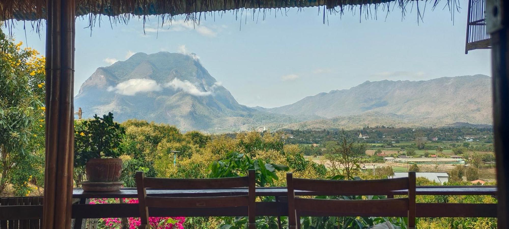Baan 2 Dao Farmstay Чианг Дао Екстериор снимка