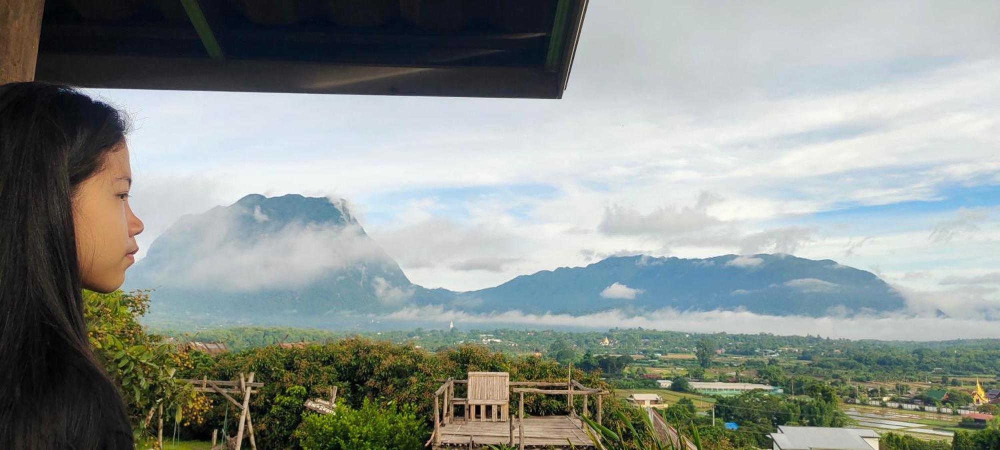 Baan 2 Dao Farmstay Чианг Дао Екстериор снимка